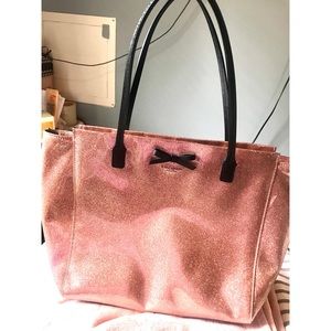 Kate Spade ♠️ Mavis Street Taden Rose Gold Glitter